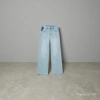 Wide-leg straight-leg summer loose, high-waisted, fashionable, casual and versatile women's jeans, Lyocell non-elastic, slimming and figure-hugging Specification image